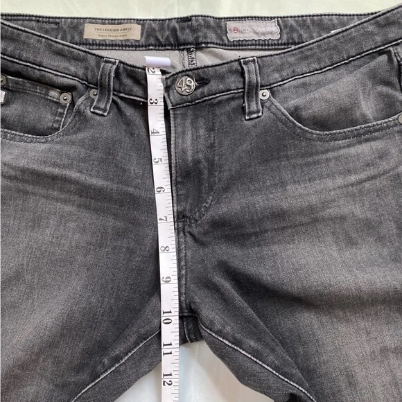 AG Adriano Goldschmied Legging Ankle Super Skinny Gray Women Sz 30R Contour - Picture 8 of 11